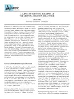 A SURVEY OF SURVIVING BUILDINGS OF THE KROTONA COLONY IN HOLLYWOOD pdf