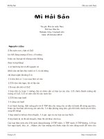 Mì Hải Sản pptx