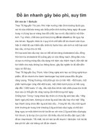 Đồ ăn nhanh gây béo phì, suy tim pptx