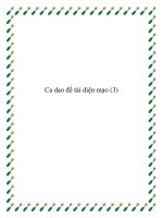 Sưu tầm một số bài ca dao đề tài diện mạo ppt