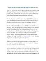 Thương mại điện tử: Doanh nghiệp nào đang đứng ngoài cuộc chơi? pptx