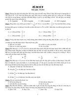 Môn vật ký đề ôn số 8 pdf