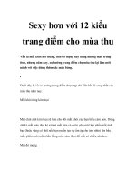 Sexy hơn với 12 kiểu trang điểm cho mùa thu ppt