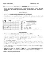 Đề kiểm tra môn sinh học quốc tế - Ngôn ngữ tiếng anh ( Đề 7 )