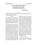 Kỹ thuật bẫy và theo dõi nguồn bệnh Phytophthora gây bệnh thối gốc rễ hồ tiêu ở trong đất pot