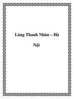 Làng Thanh Nhàn – Hà Nội potx