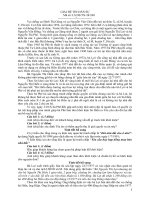 GIẢI ĐỀ THI DÂN SỰ