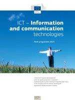 ICT – Information and communication technologies pot
