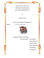 Đề Tài : Tìm hiểu về mạng MANET potx