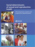 Informing future research and programme implementation potx