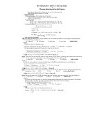 Phương pháp tăng giảm khối lượng potx