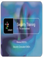 Training Security EMEA - I pot