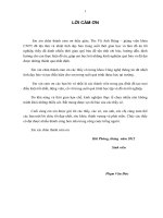 Xây dựng website đăng kí xét tuyển nguyện vọng tuyển sinh qua mạng của trường Đại học Dân lập Hải Phòng