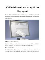 Chiến dịch email marketing đi vào lòng người pdf