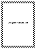 Đơn giản và thanh lịch potx