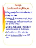 Quan trắc môi trường không khí docx