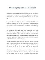 Doanh nghiệp căn cơ với lãi suất pot