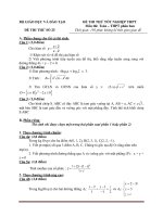 Đề Thi Tốt Nghiệp Toán 2013 - Phần 6 - Đề 8 ppt