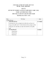 đáp án đề thi lí thuyết tốt nghiệp khóa 3 - lập trình máy tính - mã đề thi ltmt - lt (43)