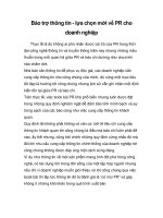 Bảo trợ thông tin - lựa chọn mới về PR cho doanh nghiệp docx