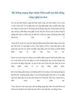 Hệ thống mạng thực hành Microsoft tại nhà bằng công nghệ ảo hoá pot