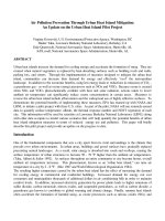 Air Pollution Prevention Through Urban Heat Island Mitigation: An Update on the Urban Heat Island Pilot Project ppt