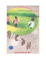 Tập bài hát thiếu nhi.Bài ca đi học pptx