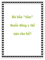 Bà bầu 