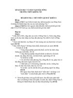 ĐỀ KIỂM TRA 1 TIẾT MÔN LỊCH SỬ KHỐI 11 TRƯỜNG THPT KRÔNG NÔ pot