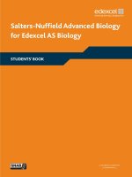 Salters-Nufﬁeld Advanced Biology for Edexcel AS Biology docx