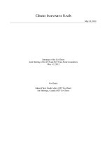 Summary of the Co-Chairs Joint Meeting of the CTF and SCF Trust Fund Committees docx