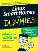 linux smart homes for dummies (2006)