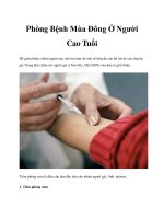 Phòng Bệnh Mùa Đông Ở Người Cao Tuổi potx