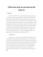 8 Phần mềm chỉnh sửa ảnh miễn phí chất lượng cao potx