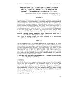 ẢNH HƯỞNG CỦA KỸ THUẬT TƯỚI LUÂN PHIÊN LÊN SỰ KHOÁNG HÓA ĐẠM CỦA ĐẤT PHÙ SA TRỒNG LÚA Ở ĐỒNG BẰNG SÔNG CỬU LONG pdf