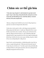 Chăm sóc cơ thể già hóa potx