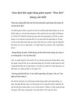 Giao dịch liên ngân hàng giảm mạnh: 