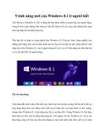9 tính năng mới của Windows 8.1 ít người biết pdf
