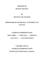 HISTORY OF HUMAN SOCIETY pot