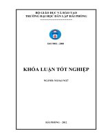 Difficulties and suggested solutions and learning English - Vietnamese consecutive interpreting for the third year english majors at HaiPhong private university