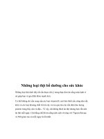 Những loại thịt bổ dưỡng cho sức khỏe pot