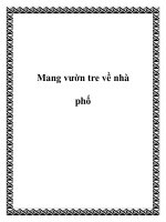 Mang vườn tre về nhà phố doc