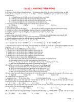 99 câu sóng cơ CÓ ĐÁP ÁN