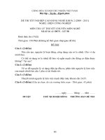 đề thi lí thuyết tốt nghiệp khóa 2 - điện công nghiệp - mã đề thi mã đề thi dcn - lt (30)