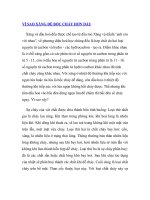 VÌ SAO XĂNG DỄ BỐC CHÁY HƠN DẦU docx