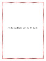 Một số bài ca dao chủ đề trà tàu docx