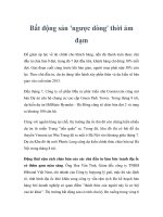 Bất động sản ''ngược dòng'' thời ảm đạm docx