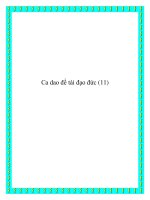 Ca dao đề tài đạo đức pptx