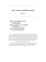 notes on basic 3-manifold topology - hatcher, allen