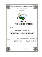 QoS TRONG MẠNG  CHUYỂN MẠCH BURST QUANG